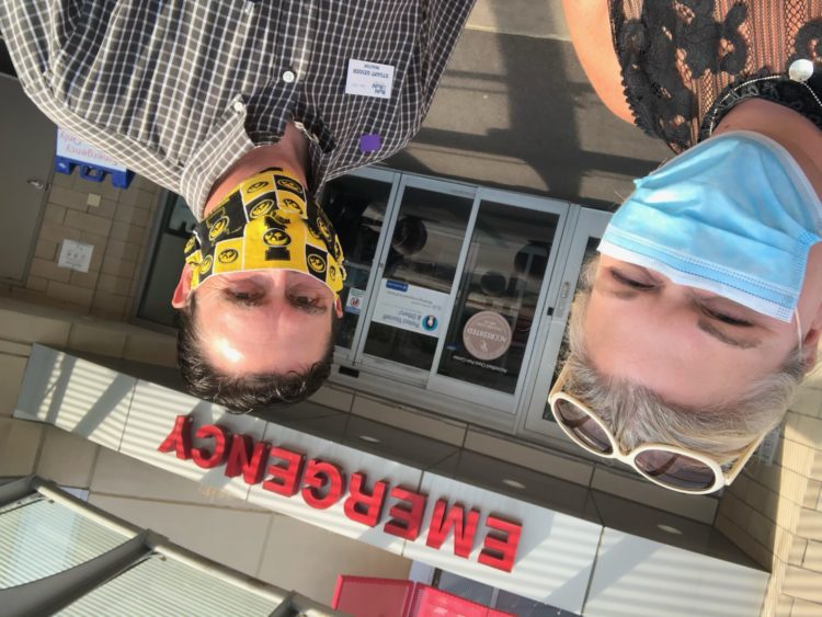 Agents outside of emergency department to donate for derecho